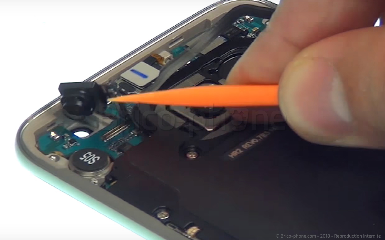 Changement de caméra avant sur Galaxy S7 Edge photo 1